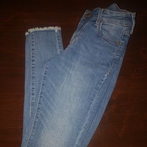 🌟 Super skinny | Ankle Length | Light wash